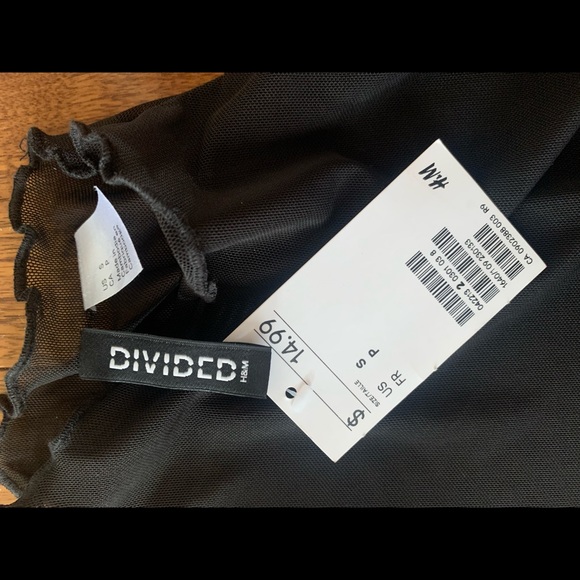 Black mesh long sleeve - Picture 3 of 3